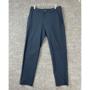 Lululemon Mens Pants Blue Sz 30x29 CommissionSlim Fit Chino Trousers